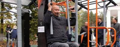 Иван Носков - Александр Фролов - В Дзержинске установили спортплощадку для людей с ограниченными возможностями здоровья - runews24.ru - Дзержинск - Нижний Новгород