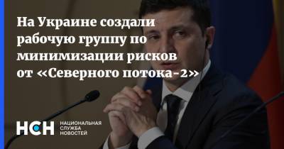 Владимир Зеленский - На Украине создали рабочую группу по минимизации рисков от «Северного потока-2» - nsn.fm - Украина