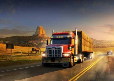 American Truck Simulator – Wyoming: настоящий Запад - itc.ua - США - Украина - штат Вайоминг - state Colorado