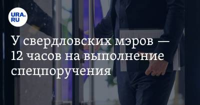 У свердловских мэров — 12 часов на выполнение спецпоручения. С проваливших спросит Куйвашев - ura.news - Россия - Свердловская обл.