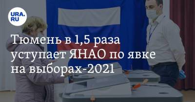 Тюмень в 1,5 раза уступает ЯНАО по явке на выборах-2021 - ura.news - Тюмень - Тюменская обл. - Югра - окр. Янао