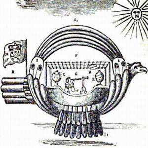 Магнитный летающий корабль 1709 года - webnovosti.info - Англия - Индия - Лиссабон