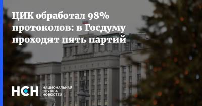 Геннадий Зюганов - ЦИК обработал 98% протоколов: в Госдуму проходят пять партий - nsn.fm - Россия