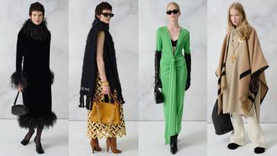 saint Laurent - Jimmy Choo - Alexander Macqueen - Laurent Saintlaurent - Как одеться модно, но тепло? Ищите подсказки в новом лукбуке ЦУМа - skuke.net - Sander