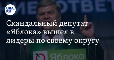 Алексей Навальный - Сергей Митрохин - Нина Останина - Олег Леонов - Скандальный депутат «Яблока» вышел в лидеры по своему округу - ura.news - Москва - Россия - округ Московский