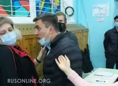 Николай Бондаренко - Дошло до скорой: Депутат хайпожер от КПРФ накинулся на женщину во время выборов (видео) - rusonline.org - Россия - Украина - Саратов