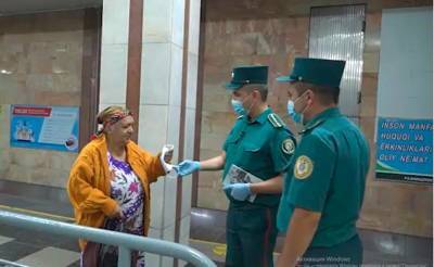 Носите маски. В Ташкентском метро проходят рейды по выявлению пассажиров, нарушающих карантинные правила - podrobno.uz - Узбекистан - Ташкент