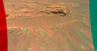 Вертолет NASA Ingenuity показал марсианский холм в формате 3D - focus.ua - Украина