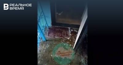 В Бугульме после подачи тепла затопило подъезд - realnoevremya.ru - респ. Татарстан