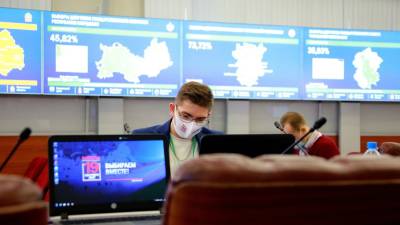 ЦИК: Явка на выборах в Госдуму по всей России составила 40,49% - mir24.tv - Москва - Россия - Нижегородская обл. - Севастополь - Ростовская обл. - Курская обл. - Мурманская обл. - Ярославская обл.