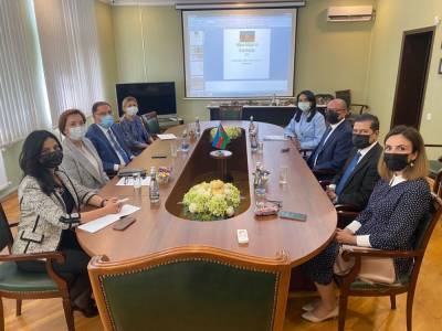 В Агентстве Азербайджана по разминированию прошла встреча с делегацией Ассоциации омбудсменов ОИС - trend.az - Армения - Азербайджан