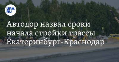 Вячеслав Петушенко - Автодор назвал сроки начала стройки трассы Екатеринбург-Краснодар - ura.news - Краснодар - Екатеринбург - Саратов - Волгоград