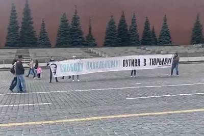 Алексей Навальный - Сергей Тельнов - Двум задержанным грозит административный арест за акцию в поддержку Навального - lenta.ru - Москва - Россия