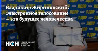 Владимир Жириновский - Владимир Жириновский: Электронное голосование – это будущее человечества - nsn.fm - Россия