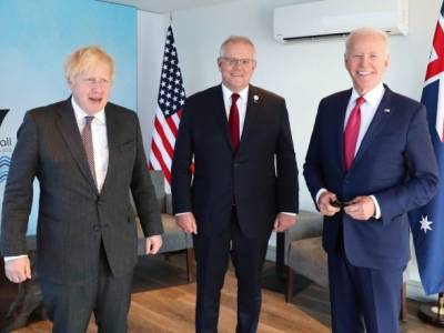 Борис Джонсон - Скотт Моррисон - Джо Байден - США, Великобритания и Австралия создали оборонительный альянс - unn.com.ua - США - Украина - Киев - Англия - Австралия - Великобритания