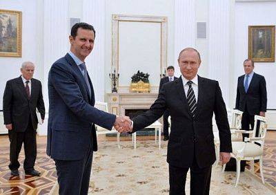 Владимир Путин - Башар Асад - Путин и Асад провели переговоры в Кремле - sovsekretno.ru - Москва - Сирия