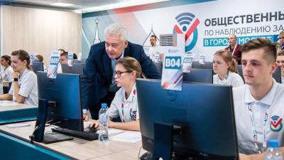 Сергей Собянин - Собянин принял участие в электронном голосовании на выборах в ГД - iz.ru - Москва - Израиль