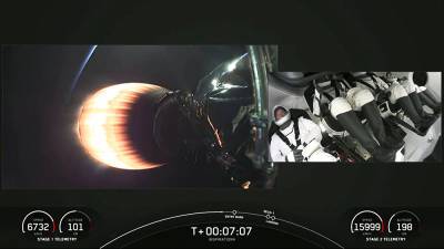SpaceX впервые запустила корабль c гражданским экипажем - tvc.ru - США