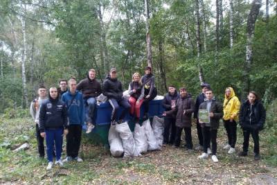 Тульские волонтеры очистили Косую гору от мусора - tula.mk.ru - Россия - Тульская обл.