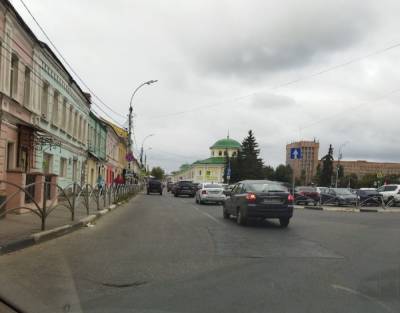 На одной из центральных улиц Рязани вернули односторонне движение - 7info.ru - Рязань