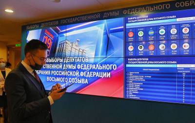 "Единая Россия" лидирует на выборах после обработки 90% голосов - tvc.ru - Россия