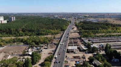 Воронежцам показали стройку Остужевской развязки с высоты птичьего полёта - vestivrn.ru - Воронеж