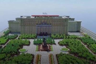 Школьник построил здание Правительства Ростовской области в Minecraft – Учительская газета - ug.ru - Ростовская обл. - Ростов