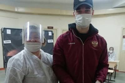 Мастер спорта России Артем Коровин проголосовал в Волжске - mk.ru - Россия - респ. Марий Эл - Волжск