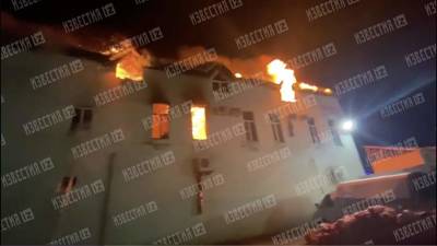 Пожар произошел в дагестанской гостинице - iz.ru - Израиль - Уфа - Хасавюрт
