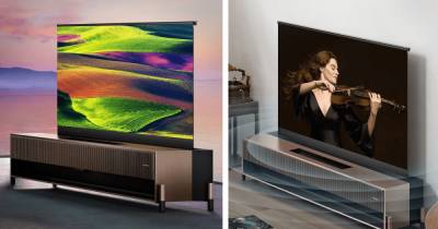 Hisense создала первый в мире лазерный телевизор с выдвижным экраном (фото) - focus.ua - Китай - Украина