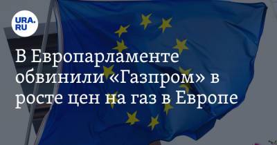 В Европарламенте обвинили «Газпром» в росте цен на газ в Европе - ura.news - Польша