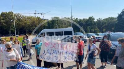 В Одессе под ОГА взбунтовались переселенцы: "Заложники в своей стране" - politeka.net - Украина - Одесса