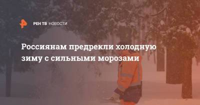 Россиянам предрекли холодную зиму с сильными морозами - ren.tv - Россия