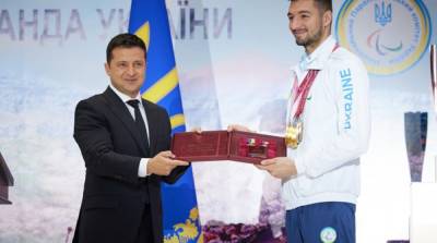 Владимир Зеленский - Максим Крипак - Зеленский присвоил звание Героя Украины паралимпийцу Крипаку - ru.slovoidilo.ua - Украина - Токио