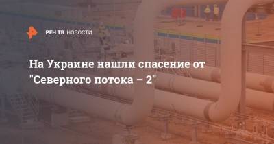 Елена Зеркаль - На Украине нашли спасение от "Северного потока-2" - ren.tv - Москва - Украина - Киев - Германия - Польша