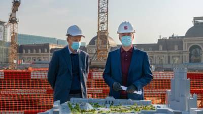 Сергей Собянин - «Самый большой долгострой Москвы»: Собянин открыл часть парка на Павелецкой площади - mir24.tv - Москва