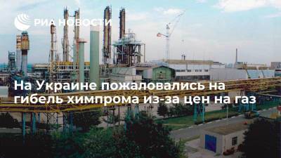 Валентин Землянский - Эксперт Землянский заявил, что химпром Украины убивают высокие цены на газ - ria.ru - Москва - Украина - Молдавия - Белоруссия