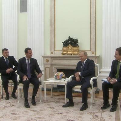 Владимир Путин - Башар Асад - Владимир Путин и Башар Асад провели встречу в Кремле - radiomayak.ru - Москва - Россия - Сирия - с. Путин