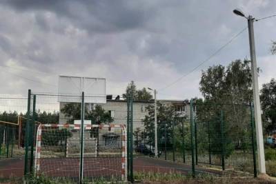 На одной из спортплощадок в Рассказове установили светильники - tambov.mk.ru - Тамбов