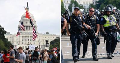Дональд Трамп - Митинг у Капитолия: в США из-за сторонников Трампа стянули военную технику - фото, видео - obozrevatel.com - США - Вашингтон - New York