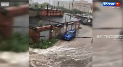 В Чебоксарах выяснили, почему затапливает гаражи на Хевешской, и кто в этом виноват - pg21.ru - респ. Чувашия - Чебоксары