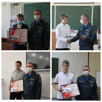Награда нашла своих героев. Юным ульяновцам, спасшим женщину на водоёме, вручили грамоты МЧС - ulpravda.ru - Россия - Ульяновск - Ульяновская