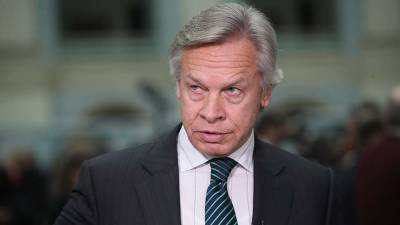 Алексей Пушков - Пушков связал доклад Европарламента с «агрессивным меньшинством» в ЕС - iz.ru - Москва - Россия - Израиль - Брюссель