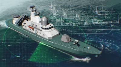 Макет будущего ракетного корабля ВМС Украины показали на выставке в Лондоне - inforeactor.ru - Украина - Англия - Лондон