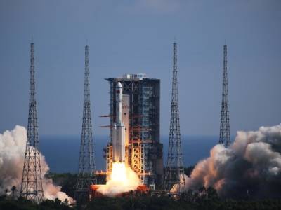 Китай запустил к орбитальной станции грузовой корабль "Тяньчжоу-3" - unn.com.ua - Китай - Украина - Киев
