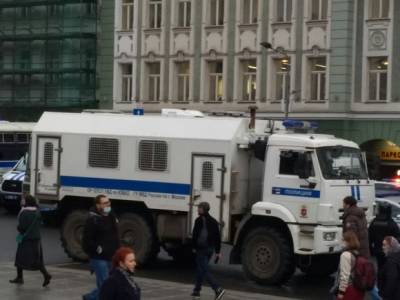 ЗАКС.РУ: В Москве замечены автозаки на Пушкинской площади - rosbalt.ru - Москва - Россия