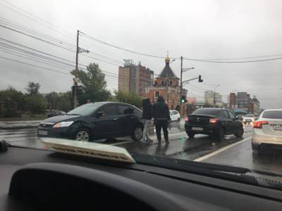 На Московском шоссе из-за ДТП затруднено движение - 7info.ru - Рязань