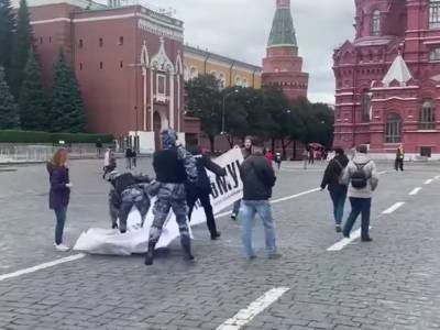 Сергей Тельнов - В Москве избили активистов во время акции - unn.com.ua - Москва - Китай - Украина - Киев - Калужская обл.