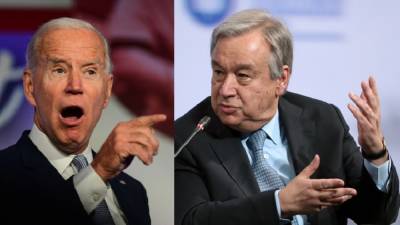 Антониу Гутерриш - Джо Байден - Генсек ООН и президент США об угрозе раскола мира на блоки - anna-news.info - Россия - Китай - США