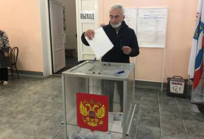 Сергей Бебенин - Сергей Бебенин проголосовал на выборах депутатов Законодательного собрания и Госдумы - online47.ru - Ленинградская обл.